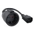 Cable Adaptador C14/M a CEE7/H, 16A, 50 cm