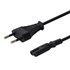 CL-105 cable de transmisión Negro 3 m IEC Type E (3.4 mm, 3.1 mm) IEC C7