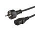 CL-138 cable de transmisión Negro 1,8 m IEC C13 Enchufe tipo E