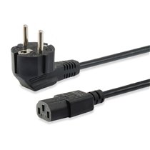 112120 cable de transmisión Negro 1,8 m CEE 7/7 C13 acoplador