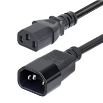 Cable de Extensión de Alimentación C14 a C13 4,5m - Cable de Alimentación C14 a C13 para PDU - Cable Alargador de Alimentación -