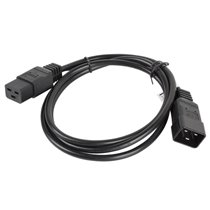 CA-C19E-10CC-0018-BK cable de transmisión Negro 1,8 m C19 acoplador C20 acoplador