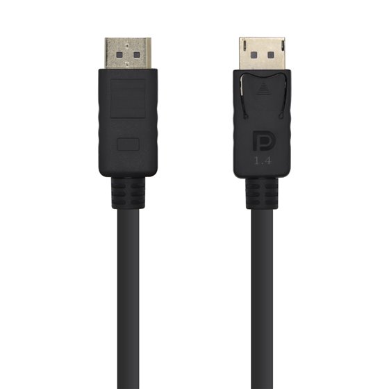 Cable Displayport V1.4 8K@60HZ, DP/M-DP/M, Negro, 2.0m