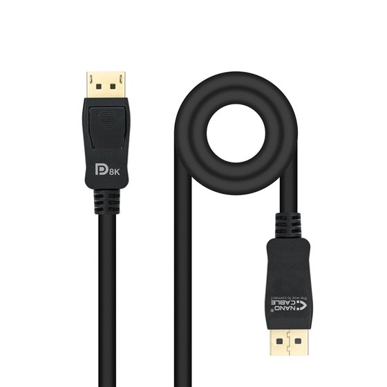 10.15.2502 cable DisplayPort 2 m Negro