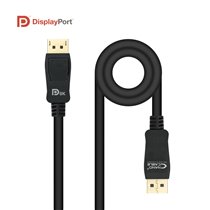 Cable DISPLAYPORT 1.4 CERTIFICADO VESA, DP/M – DP/M, Negro, 1.5 m