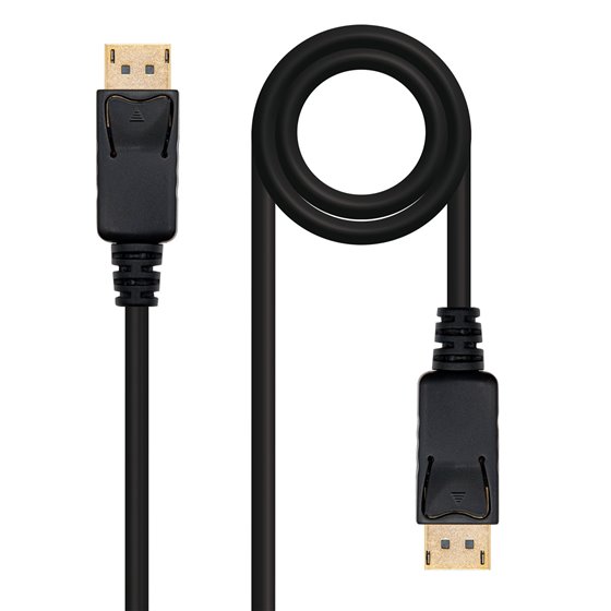 Cable DisplayPort, DP/M - DP/M, Negro, 1.5 m