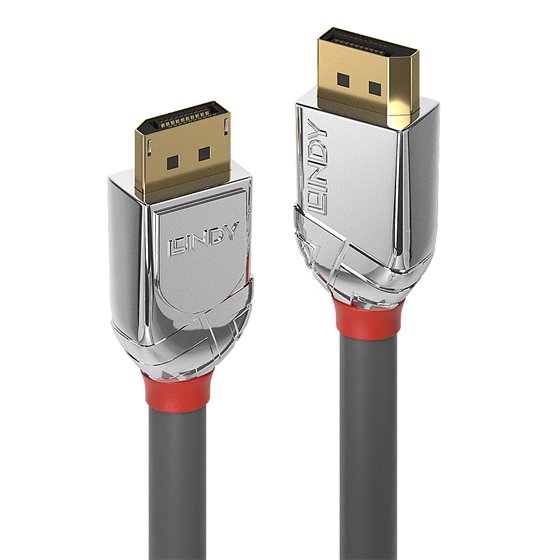 36303 cable DisplayPort 3 m Cromo, Gris