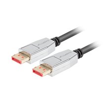 CA-DPDP-20CU-0010-BK cable DisplayPort 1 m Negro, Plata