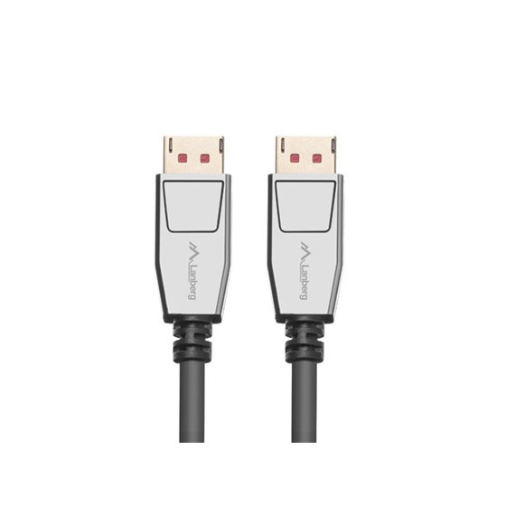 CA-DPDP-20CU-0018-BK cable DisplayPort 1,8 m Negro, Plata