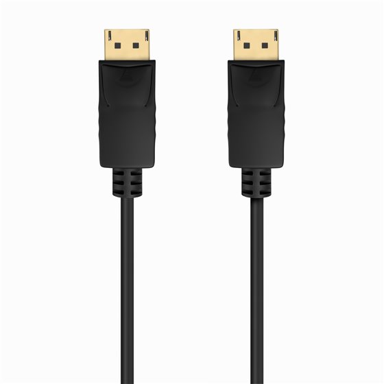 Cable DISPLAYPORT V1.2 CCS 4K@60Hz, DP/M-DP/M, Negro, 0.5m