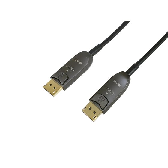 119442 Cable óptico activo DisplayPort 1.4, 20 m, 8K/60 Hz