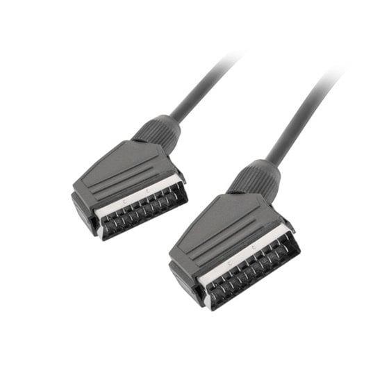 CA-EUEU-10CC-0018-BK cable EUROCONECTOR 1,8 m SCART (21-pin) Negro
