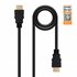 HDMI V2.0, 2m cable HDMI HDMI tipo A (Estándar) Negro