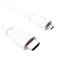 T7689AX cable HDMI 1 m HDMI tipo A (Estándar) HDMI tipo D (Micro) Blanco