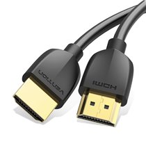 Cable HDMI 2.0 4K Portatil AAIBH/ HDMI Macho - HDMI Macho/ 2m/ Negro