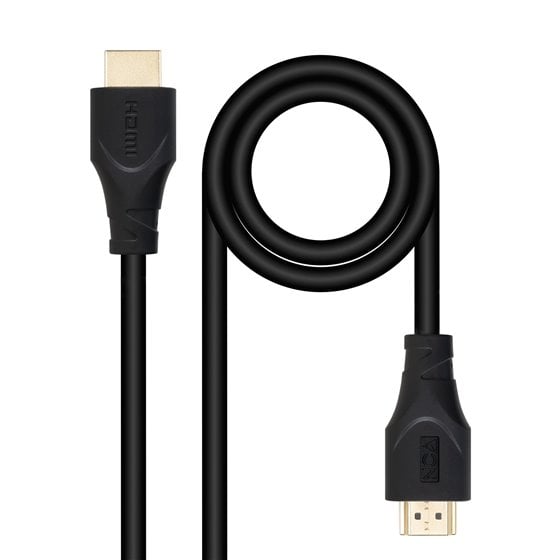 Cable HDMI V1.4 CCS, A/M-A/M, Negro, 1m