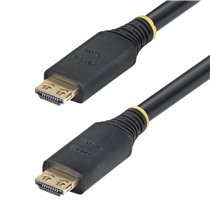 Cable HDMI de Alta Velocidad Activo de 15m - Conectores de Agarre - UHD 4K60Hz/1440p 144Hz - 18Gbps - HDR10/HDCP 2.2/ARC - Cable