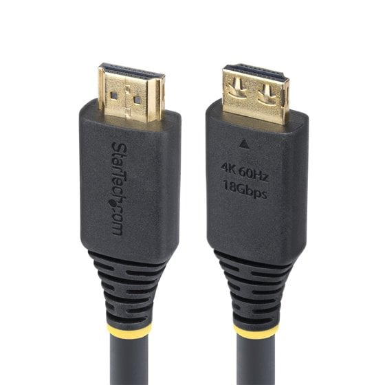 Cable HDMI de Alta Velocidad de 7m - Conectores de Agarre - 4K60Hz/1440p 144Hz - HDR10/HDCP 2.2/ARC - UHD - 18Gbps - Cable HDMI 