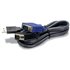 1.8m USB/VGA cable para video, teclado y ratón (kvm) Negro 1,8 m