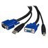 Cable de 3m KVM USB Universal 2 en 1