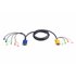 Cable KVM PS/2 con audio y SPHD 3 en 1 de 1,8 m