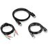 TK-CP06 cable para video, teclado y ratón (kvm) Negro 1,83 m