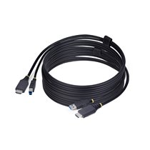 Cable KVM HDMI y USB 3.0 5Gbps de 3m - 4K 60Hz - Cable Combo HDMI 2.0 y USB para Switch Conmutador KVM