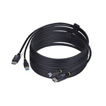 Cable KVM DisplayPort y USB 3.0 5Gbps de 3m - 4K 60Hz - Cable Combo DP 1.2 y USB para Switch Conmutador KVM