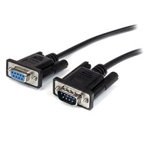Cable 1m Extensión Directo Straight Through Serie Serial RS232 Vídeo EGA DB9 Macho a Hembra