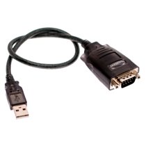 EW1116 cable de serie Negro 1,5 m USB 9 Sub-D