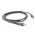 CBA-U21-S07ZBR cable de serie Negro 2,1 m USB EAS