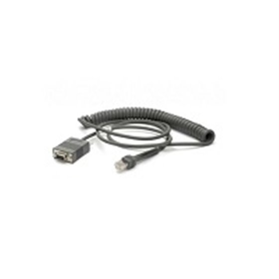 CBA-R71-C09ZAR cable de serie Negro 2,8 m RS232 DB9