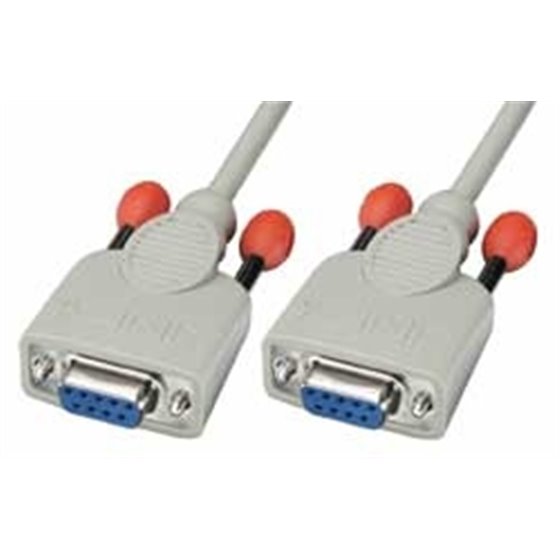 3m Null modem cable cable de serie Blanco