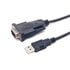 Cable USB-A a serie (DB9), M/M, 1,5 m