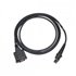 CAB-558 cable de serie Negro 4,5 m RS-232
