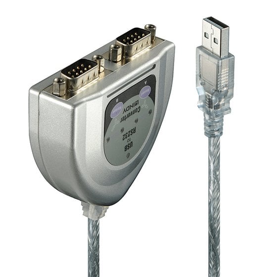 42889 cable de serie Plata 0,6 m USB tipo A DB-9