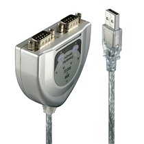 42889 cable de serie Plata 0,6 m USB tipo A DB-9