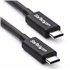 Cable Thunderbolt 3 Pasivo de 2m - 20Gbps - PD 100W - Vídeo 4K - Cable Thunderbolt - Certificado Thunderbolt - Compatible con US