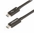 Cable de 1m Thunderbolt 4 - 40Gbps - PD 100W - Vídeo 4K/8K - Cable Thunderbolt 4 con Certificación Intel - Compatible con USB4/T