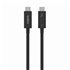 INZ002bt2MBK 2 m 40 Gbit/s Negro