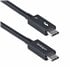 Cable Thunderbolt 5 de 80cm - Cable Thuderbolt Certificado - 80Gbps Hasta 120Gbps - Entrega de Alimentación PD de 240W - 8K 60Hz