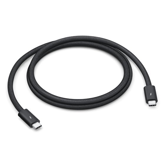 MDW94ZM/A cable Thunderbolt 1 m 120 Gbit/s Negro