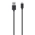 USB A - Micro-USB, 2m cable USB USB 2.0 Micro-USB B Negro