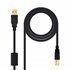 10.01.1202 cable USB USB 2.0 2 m USB A USB B Negro