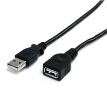 USBEXTAA10BK cable USB USB 2.0 3 m USB A Negro