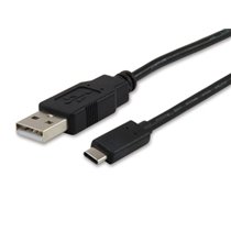 Cable USB 2.0 C a A, M/M, 1,0m