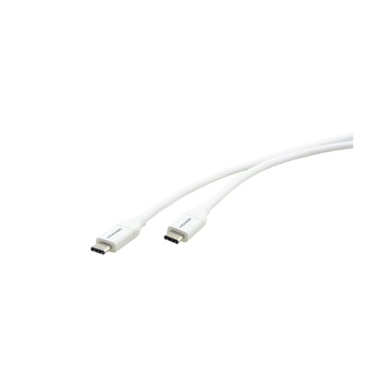 C-USB/CC-6 cable USB USB 2.0 1,8 m USB C Blanco