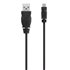 USB A/Micro USB B, 0.9m cable USB 0,9 m USB 2.0 Micro-USB B Negro