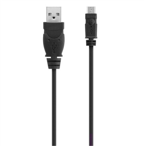 USB A/Micro USB B, 0.9m cable USB 0,9 m USB 2.0 Micro-USB B Negro