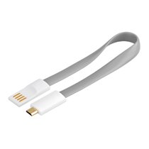 USB 2.0 A/micro-B 0.2m cable USB 0,2 m USB A Micro-USB B Gris